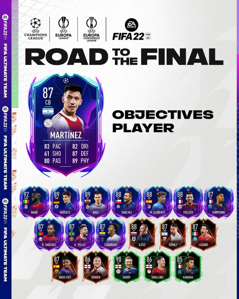 Road to the Final Team 1