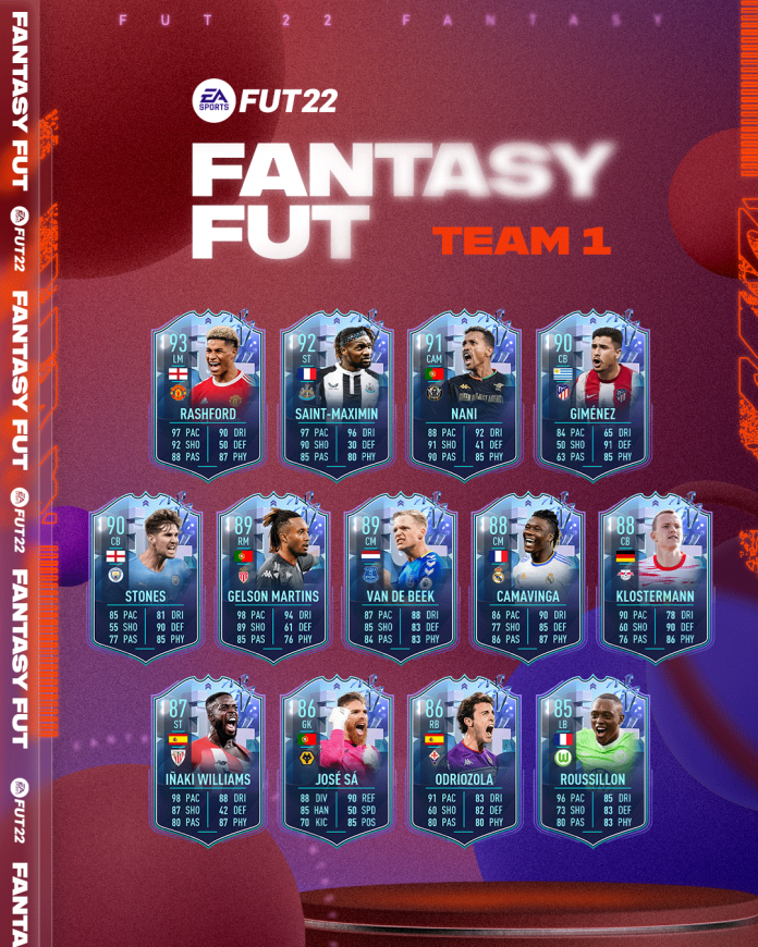 Fantasy FUT Team 1
