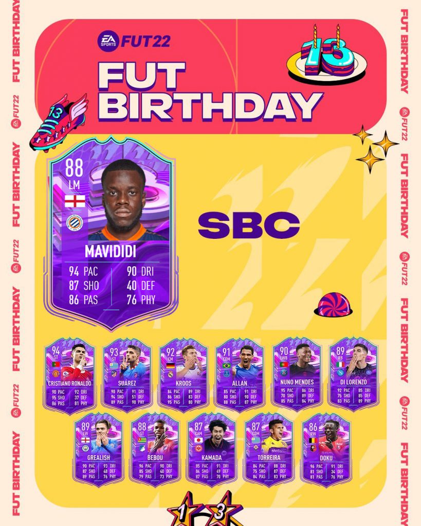 MAVIDIDI FUT BIRTHDAY