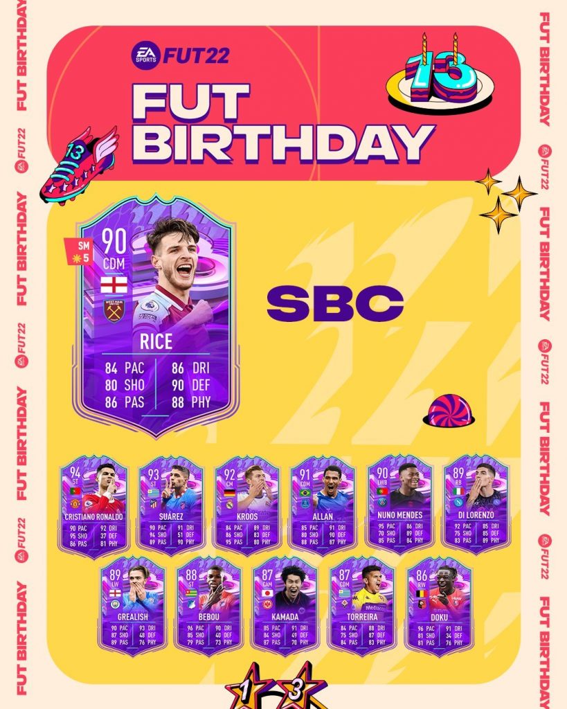 RICE FUT BIRTHDAY