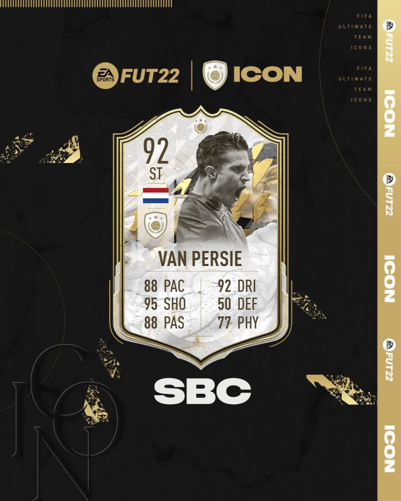 SBC ROBIN VAN PERSIE FIFA 22