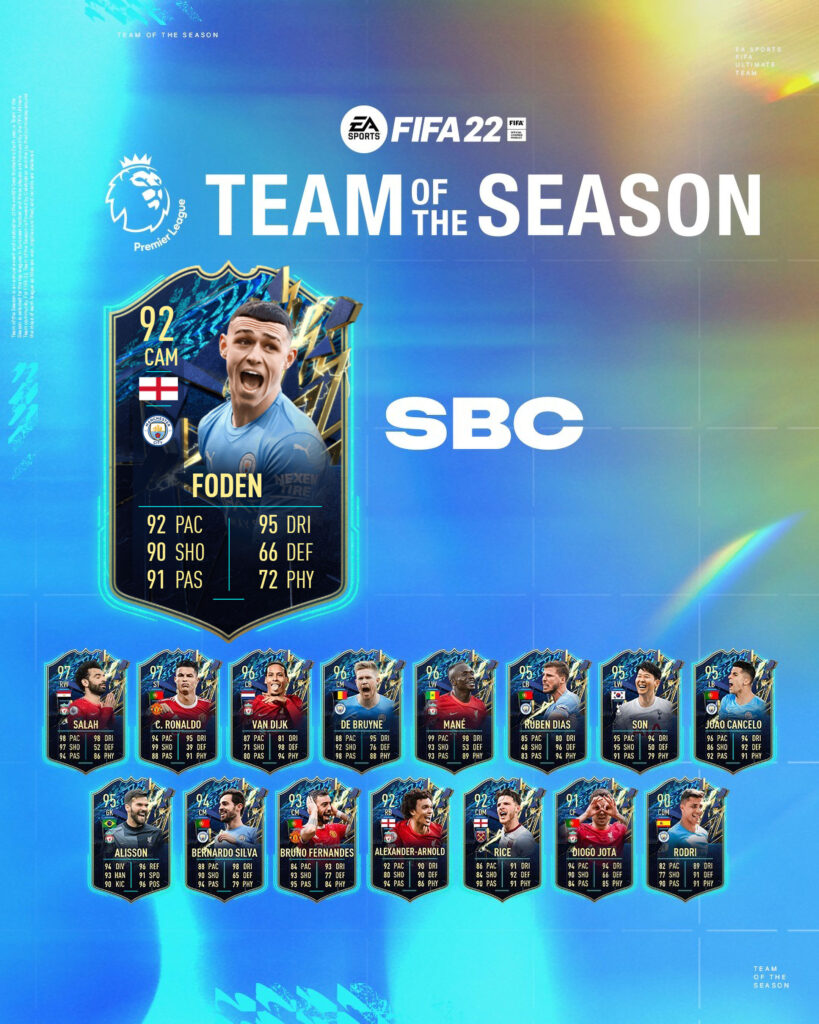 PHIL FODEN TOTS