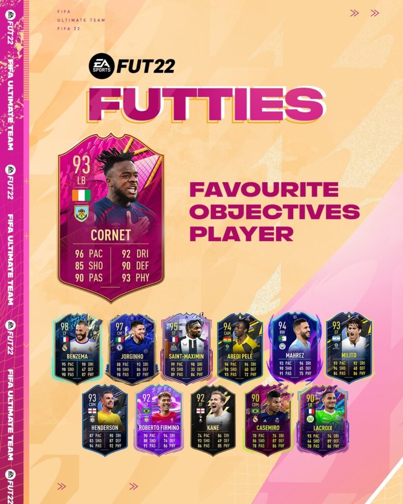 CORNET PREFERITO FUTTIES