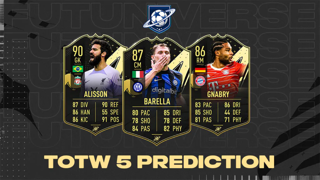 Prediction TOTW 5 FIFA 23