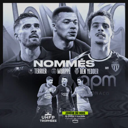 Candidati POTM Ligue 1 Gennaio