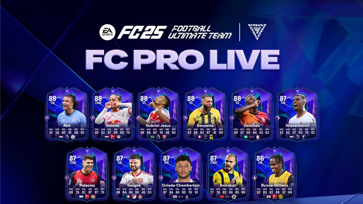 Tutto sulla promo FC 25 PRO LIVE: upgrade, Twitch drop e calendario dell’evento