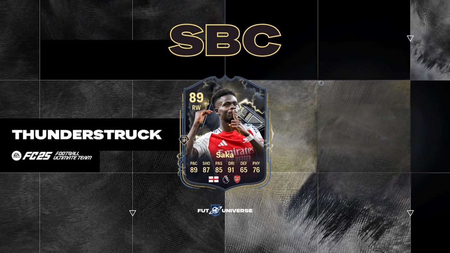 FC 25, SBC Bukayo Saka (Tuono)