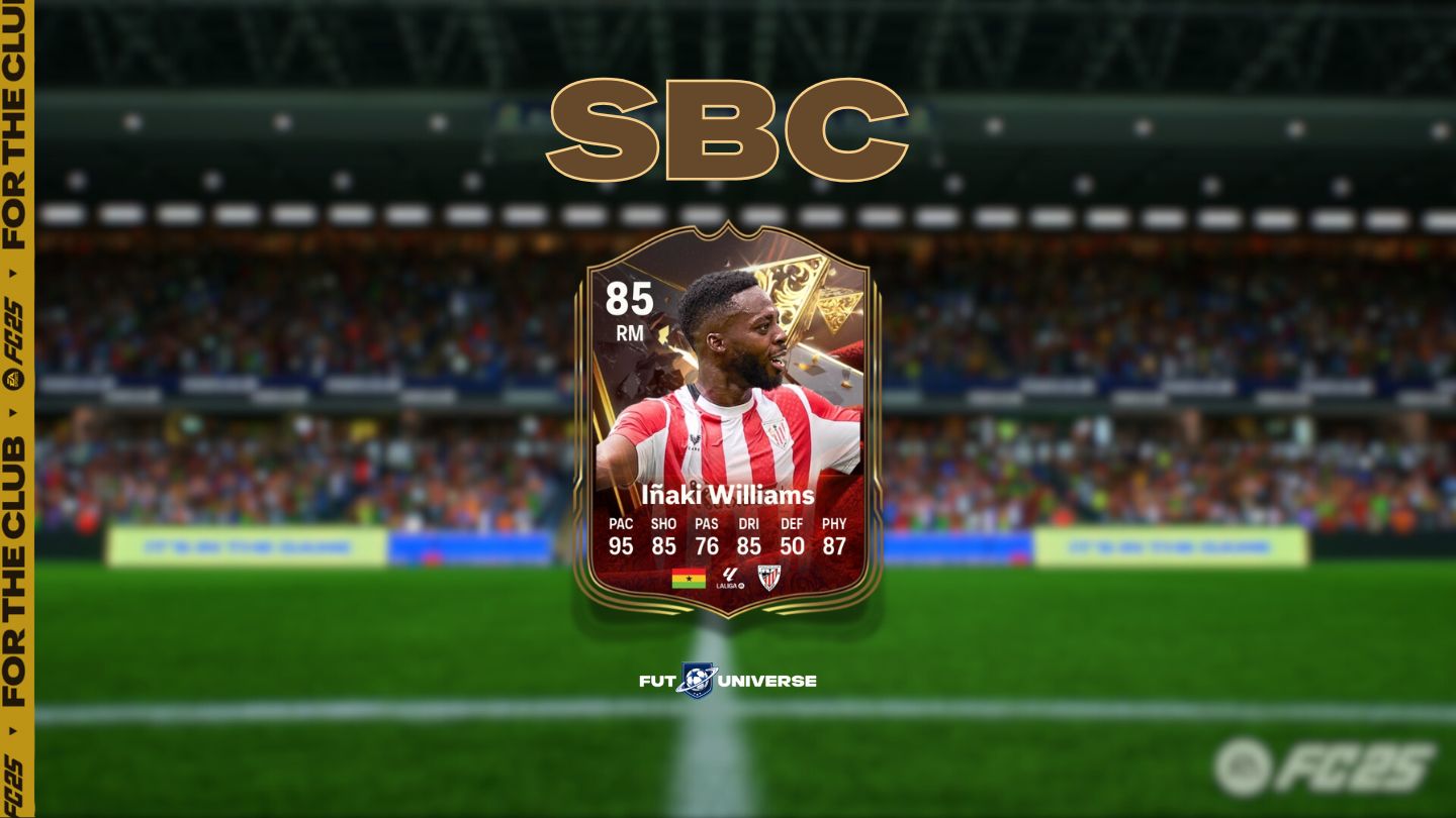 FC 25, il Centurione Iñaki Williams è la SBC di stasera