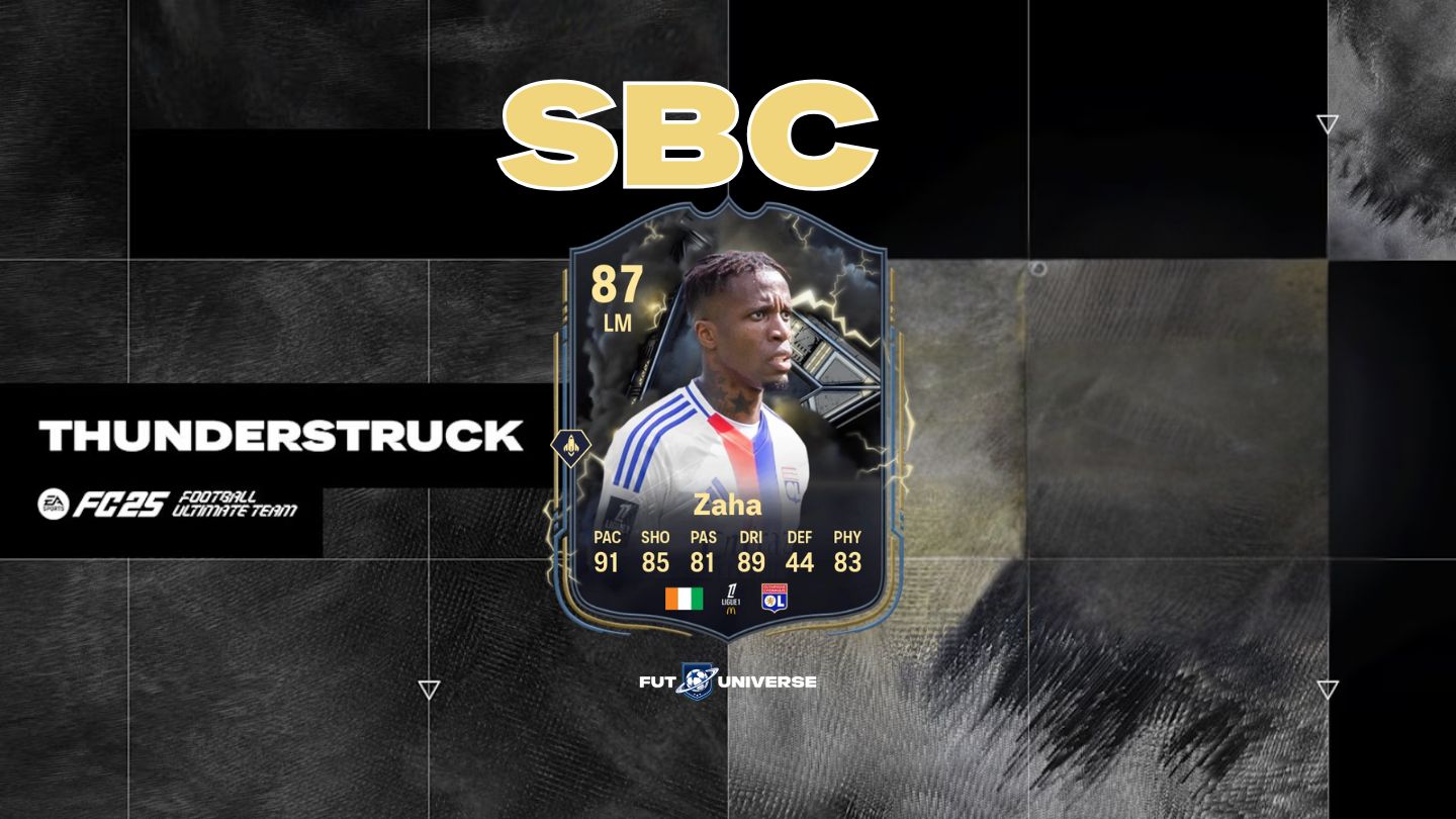 FC 25, SBC Wilfried Zaha (Tuono)