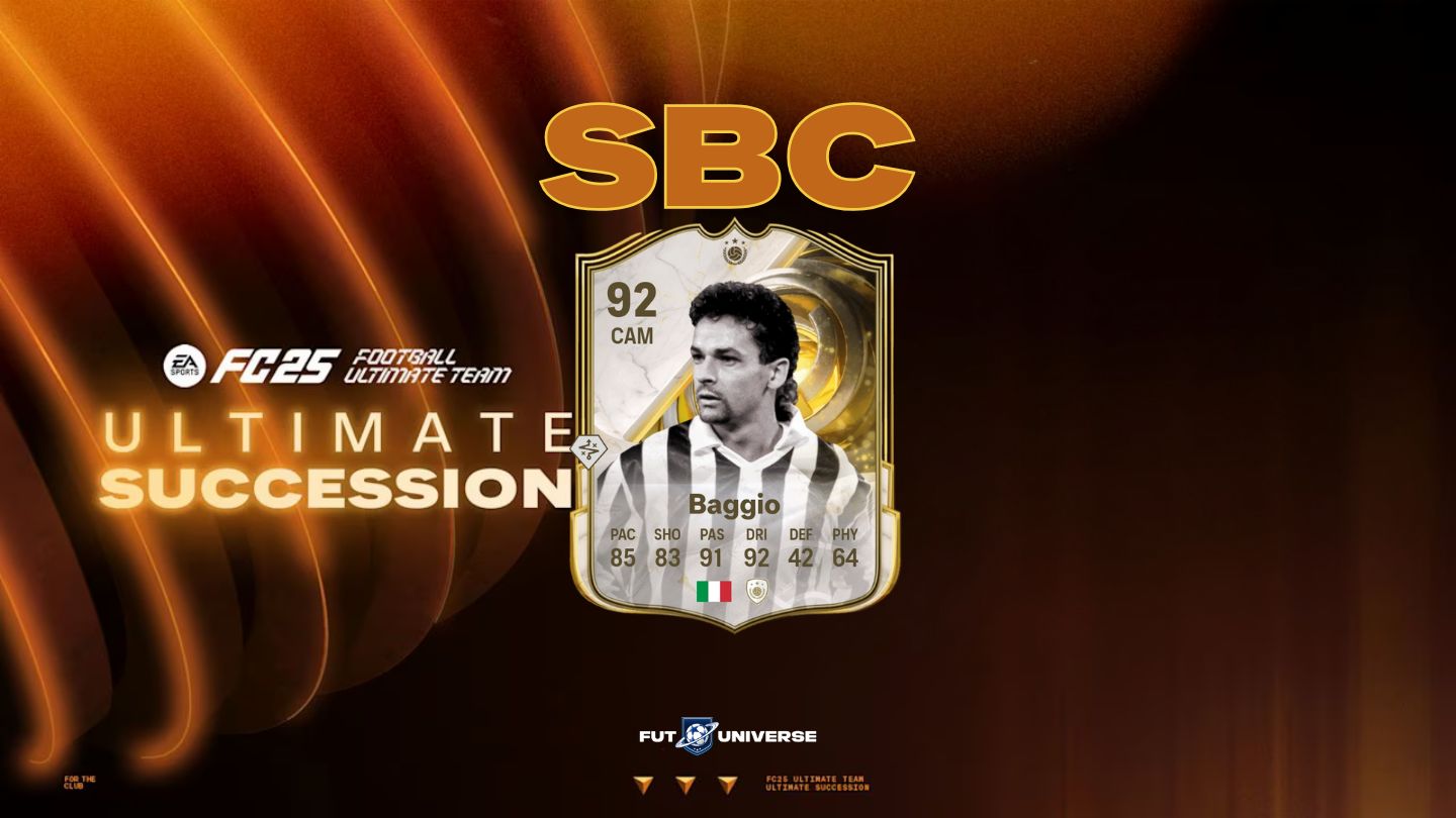 FC 25, Icona Roberto Baggio Succession è disponibile come SBC