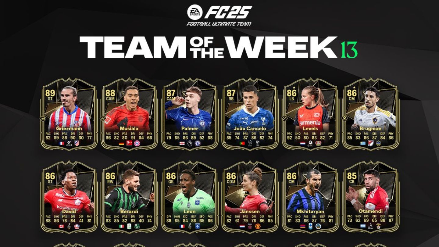 FC 25, disponibile il TOTW 13 con Griezman