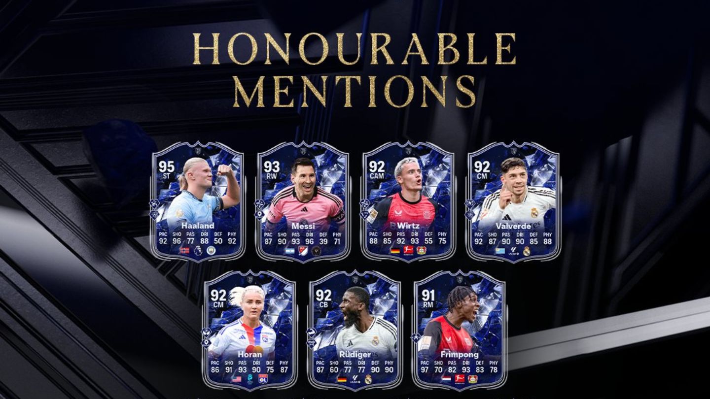 TOTY FC 25: Team Menzioni d’Onore disponibile nei pacchi