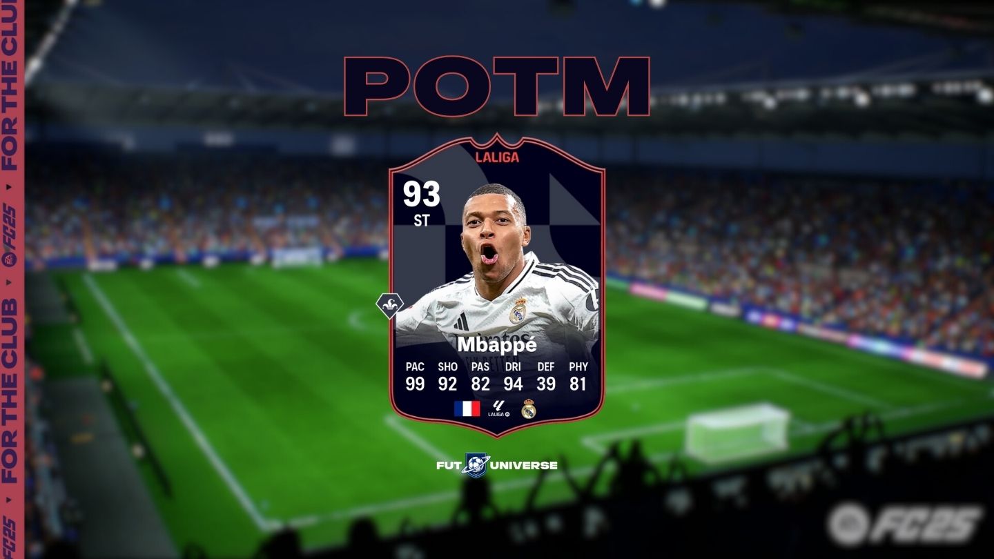 FC 25, il POTM di Gennaio 2025 è Kylian Mbappé: costo e sfide