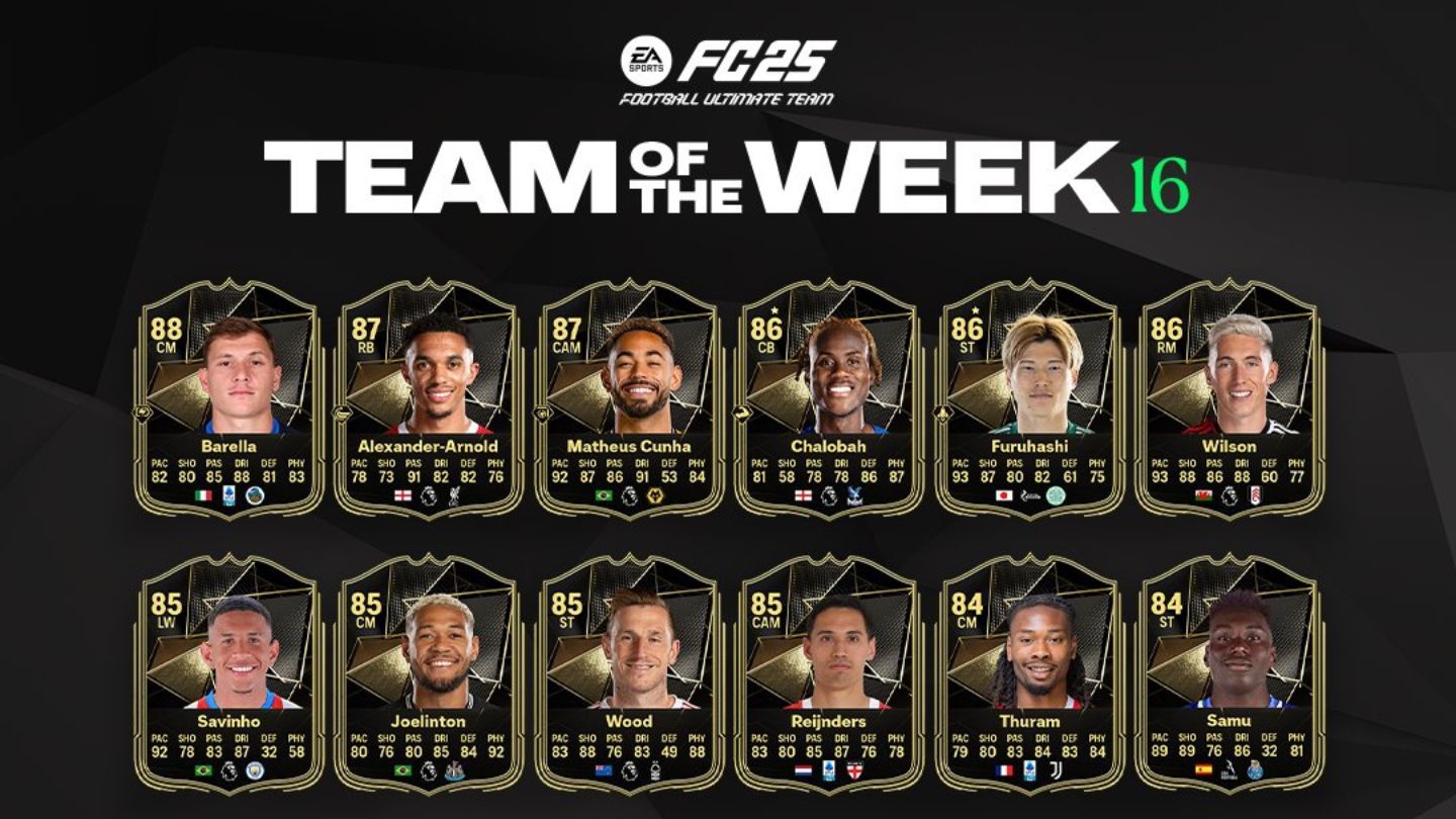 FC 25, nei pacchi il primo TOTW del 2025 (il 16°)