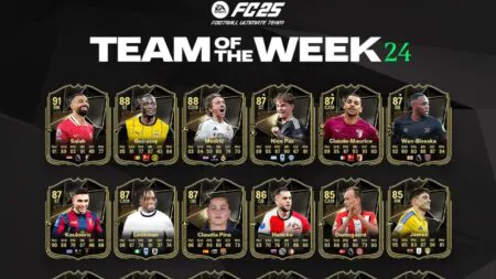FC 25, Tutti i giocatori del TOTW 24