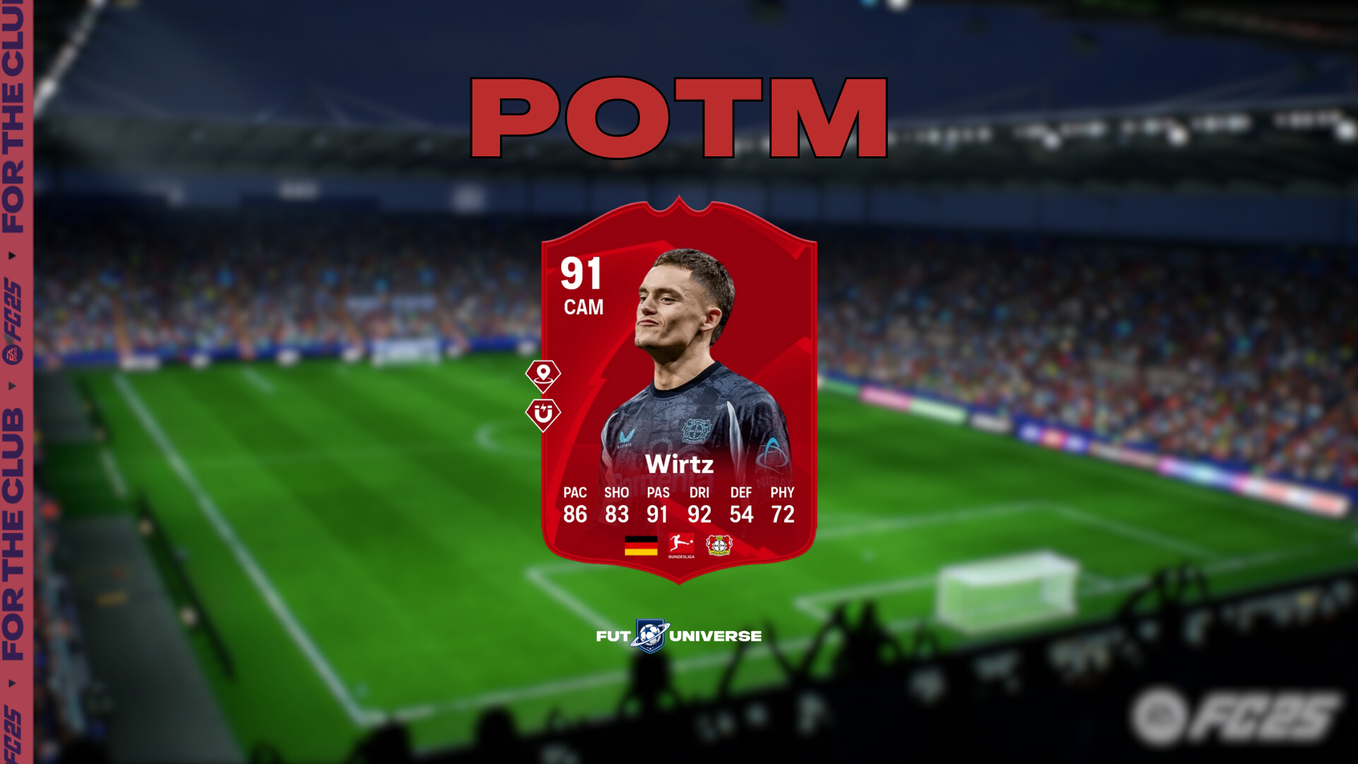 Florian Wirtz è il POTM di Bundesliga di FC 25 (gennaio 2025)