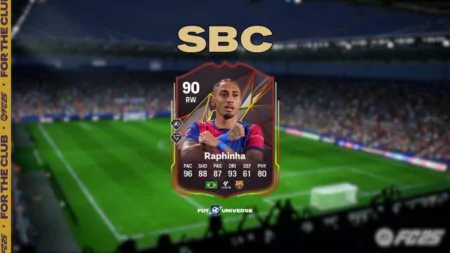 FC 25 SBC Tour mondiale: Raphinha