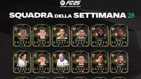 FC 25, Tutti i giocatori del TOTW 28