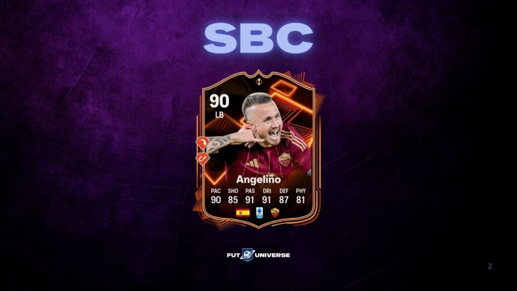 Le SBC di FC 25, Angeliño (Sognatori UEL)