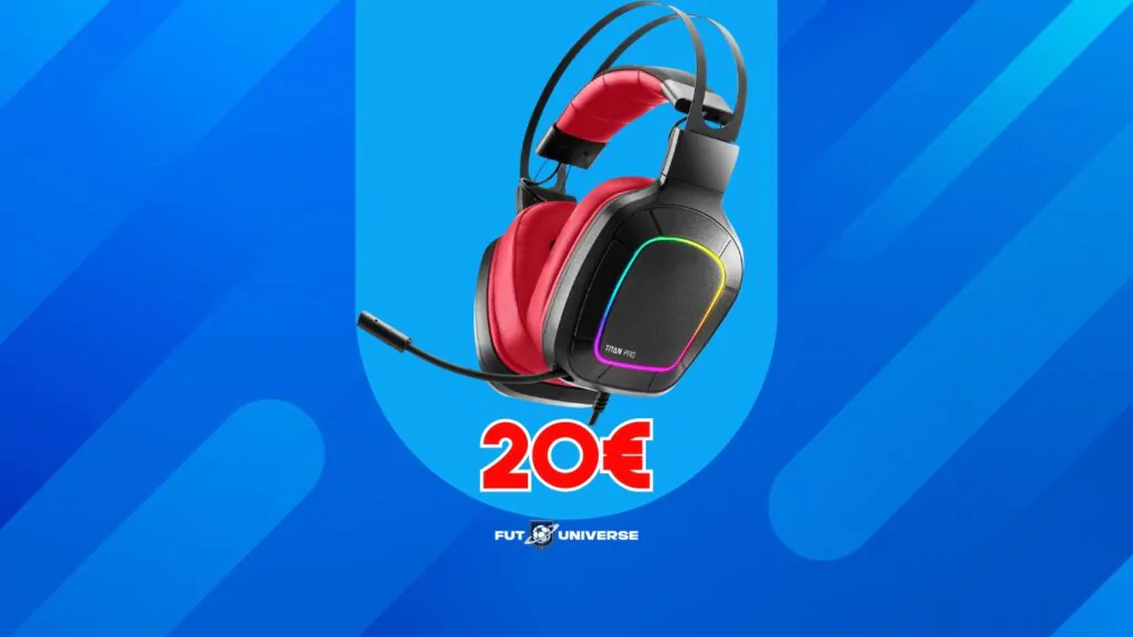 Super Offerta: Cuffie Gaming NITHO TITAN PRO con 7.1 Surround a soli 20€