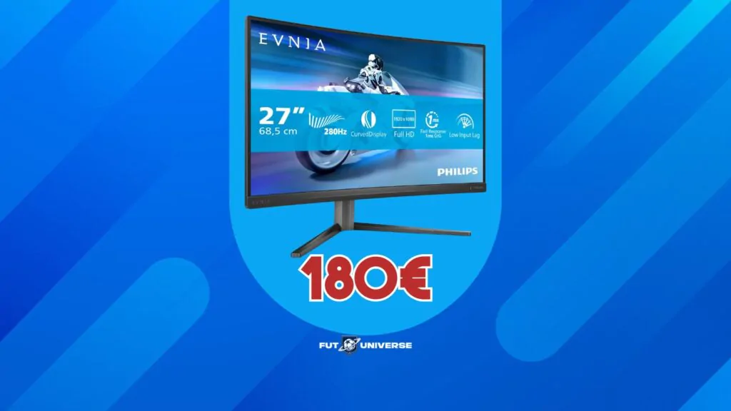Offerta Imperdibile: PHILIPS Evnia 27″ Curvo 280Hz FHD a 180€ – Il Monitor Gaming Che Stavi Cercando!