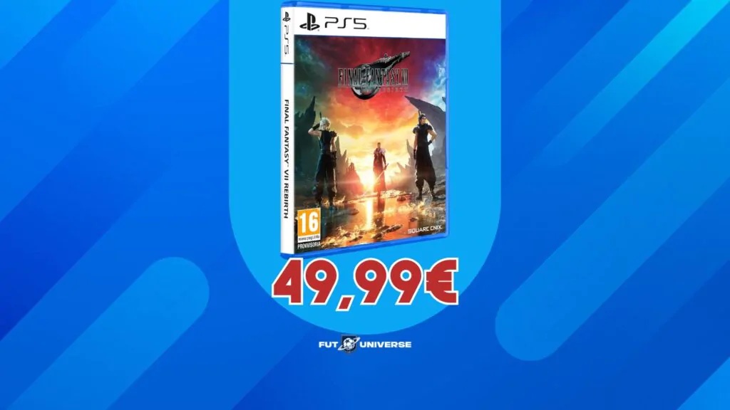 Final Fantasy VII Rebirth in offerta su Amazon a 49,99€: minimo storico per uno dei giochi più amati del 2024!