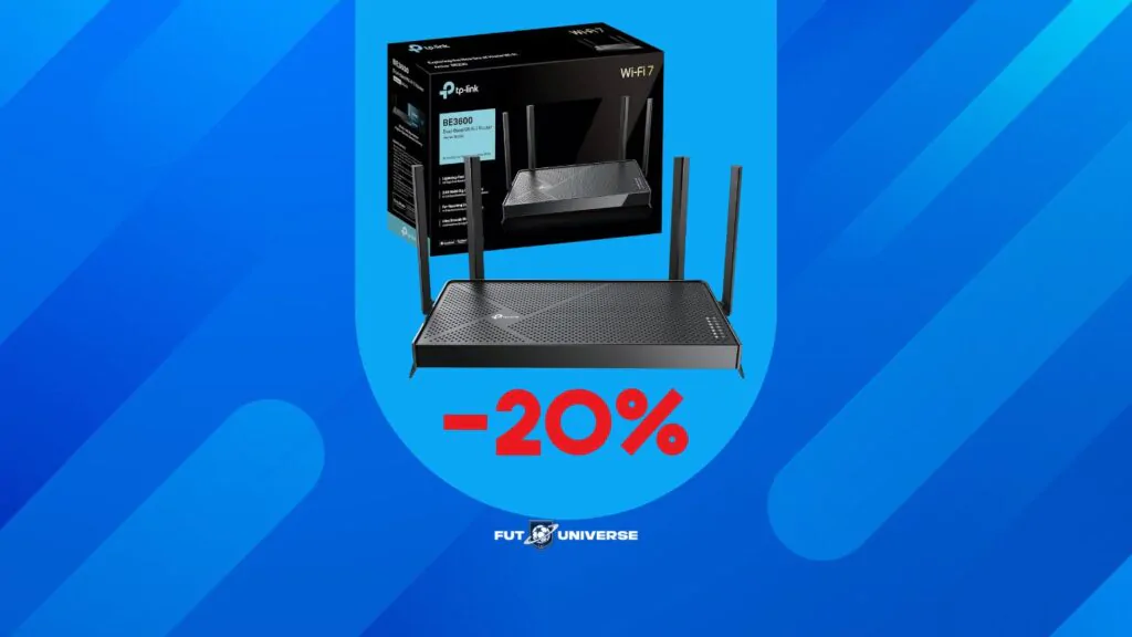 Router Wi-Fi 7 TP-Link BE3600 in Offerta Amazon: oggi -20% su un modello top