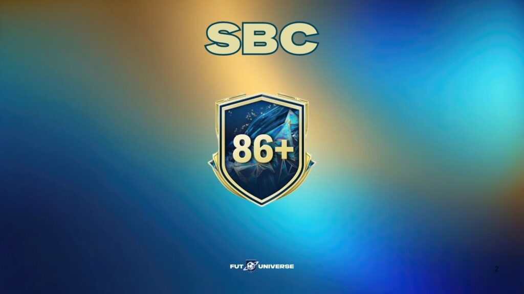 FC 25, SBC Oggetto giocatore a scelta 86+