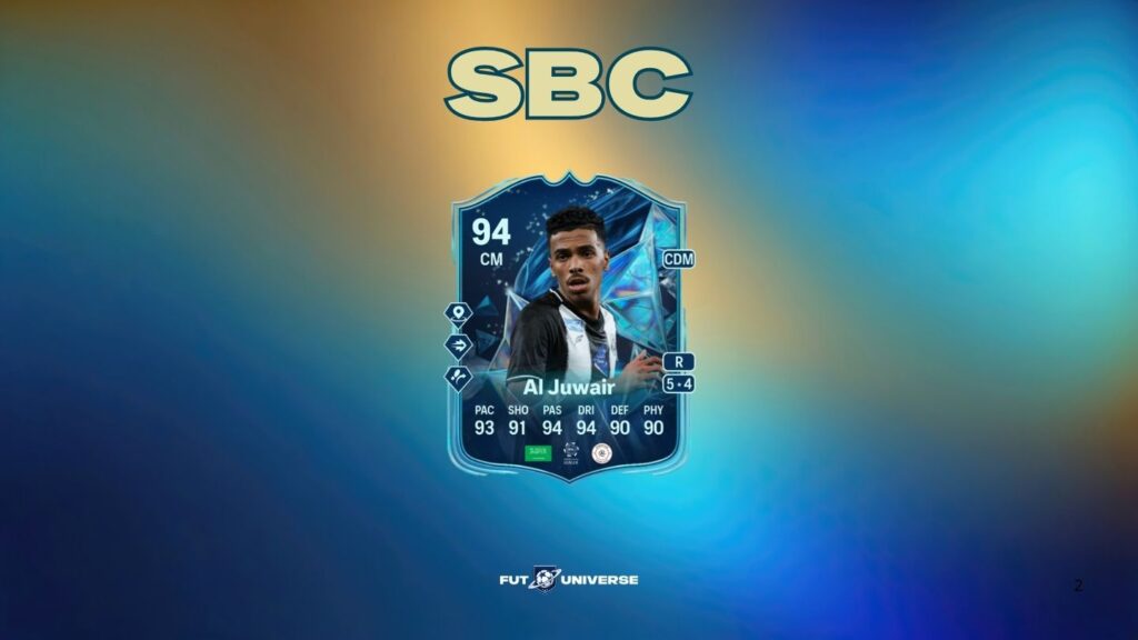 Le SBC di FC 25: Al Juwair Menzione d’onore