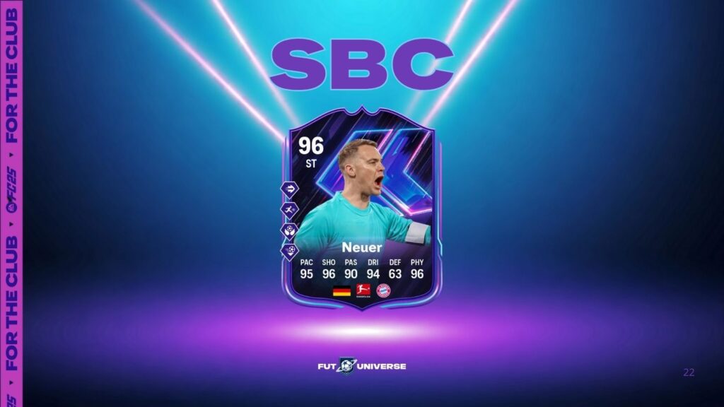 FC 25, Manuel Neuer Flashback SBC
