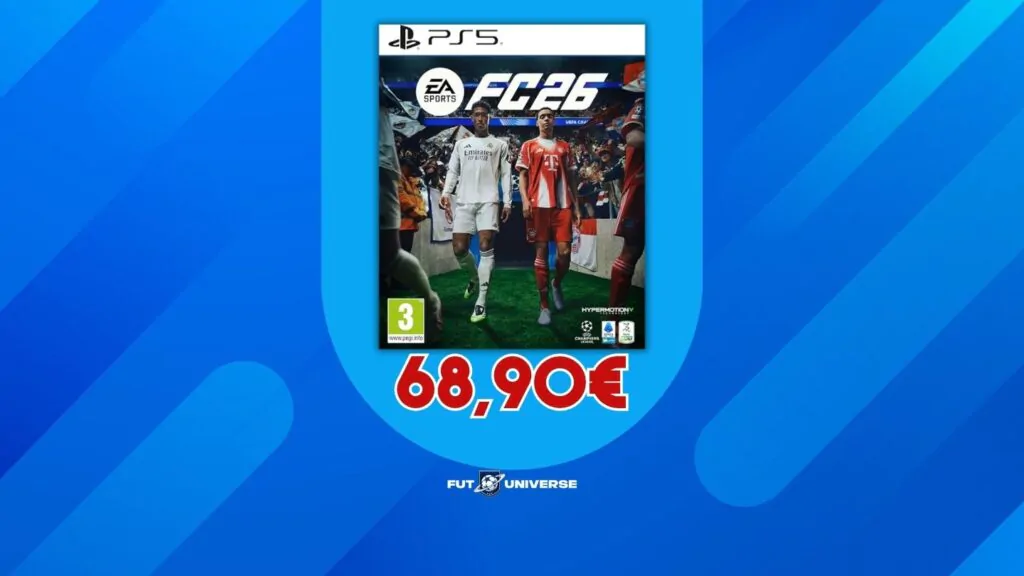 EA SPORTS FC 26 per PS4/PS5 in offerta su Amazon: prenotalo ora a 68,90€ invece di 79,99€