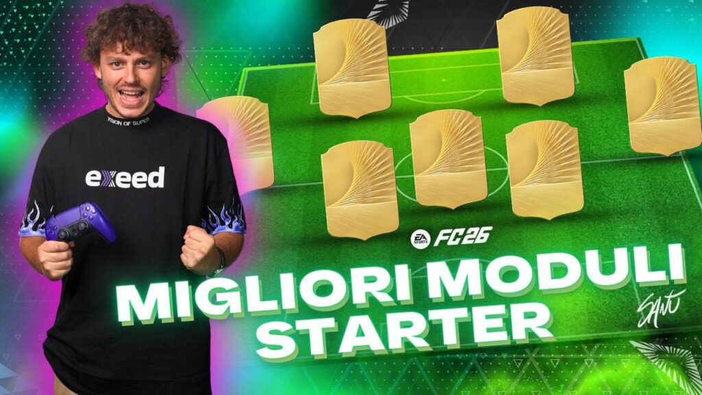 FC 26: i migliori moduli starter per cominciare alla grande