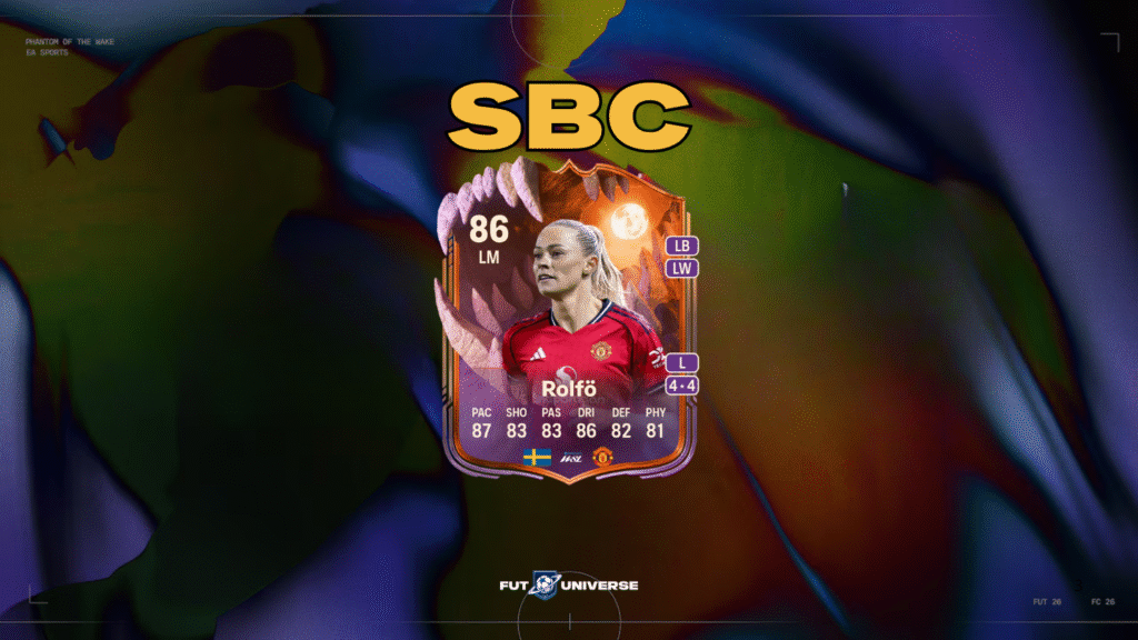 FC 26 SBC Ultimate Scream: Fridolina Rolfö – La Tornante Offensiva Totale!