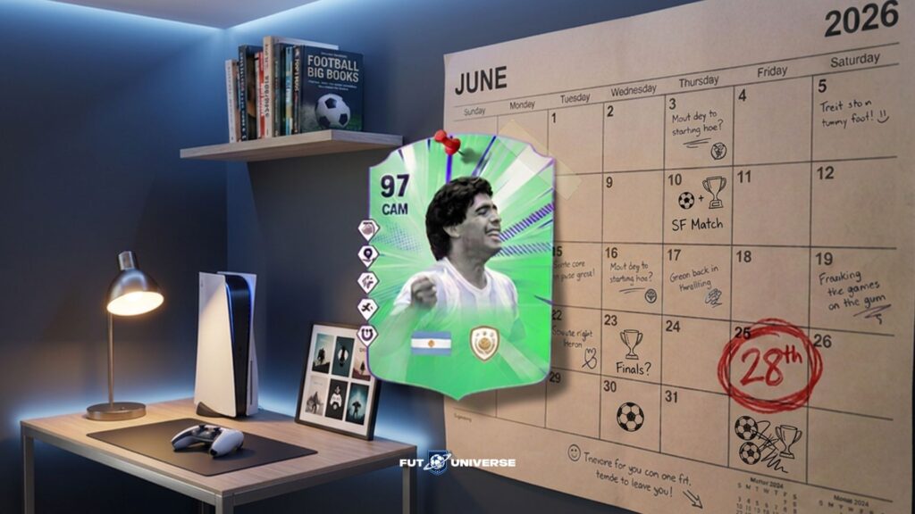 FC 26, attenzione alle date: EA cambia le scadenze degli obiettivi per Maradona